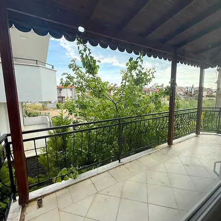 Sea View Terrace House W Garden Near Cunda Island 빌라